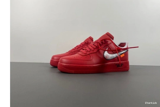  Air 1 Off-White Nike AO4297-600  Low  Force Red 0902